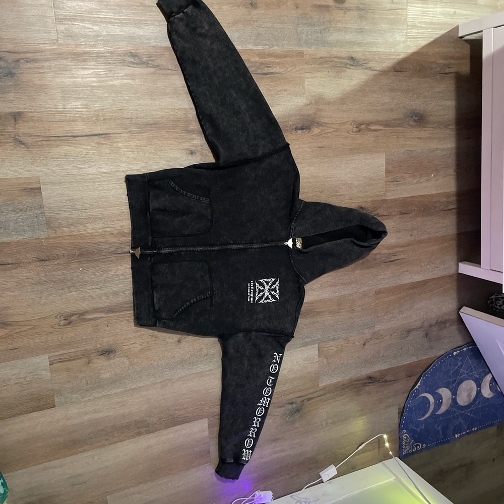 PacSun Black Graphic Hoodie